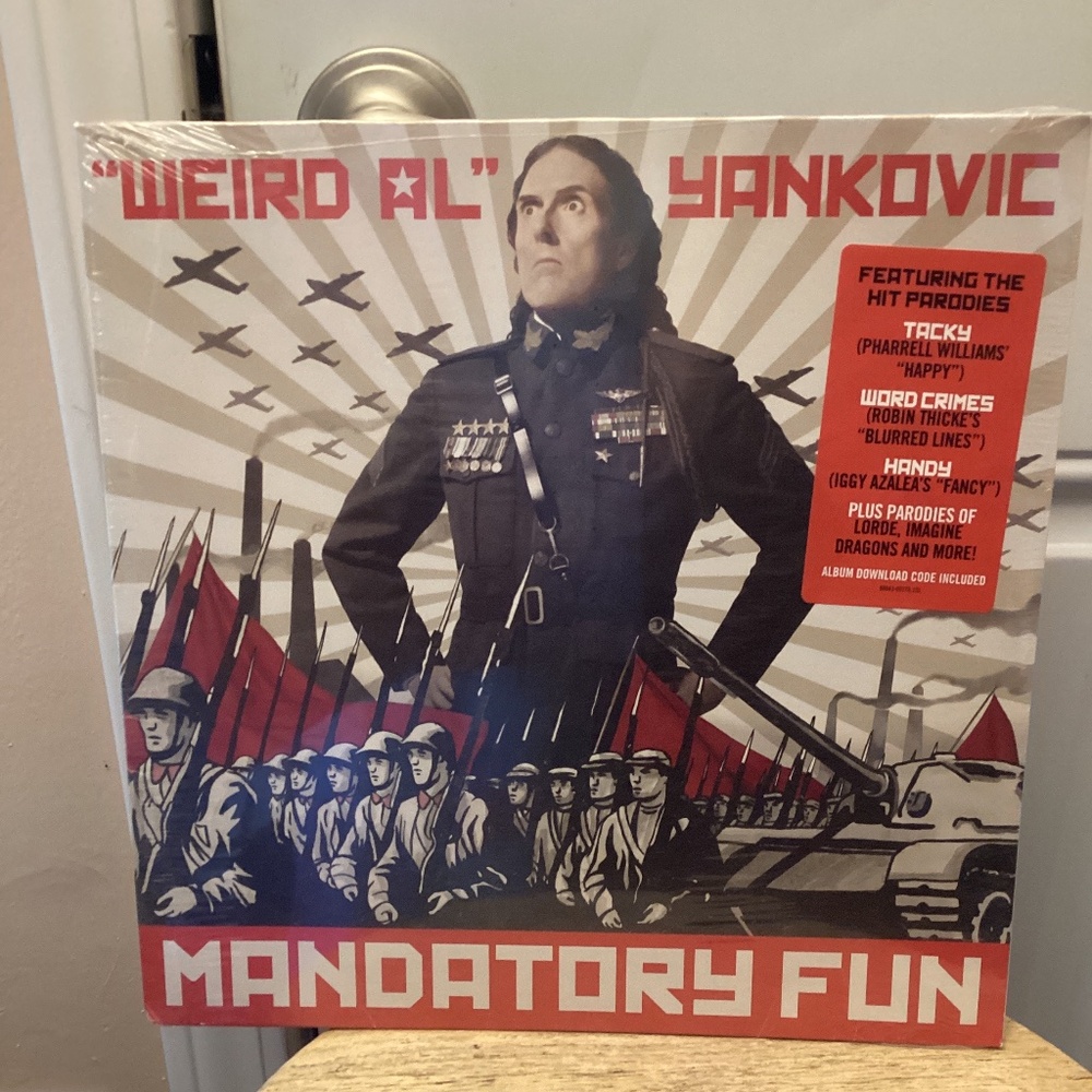 NEW SEALED Weird Al Yankovic MANDATORY FUN Vinyl LP Album OOP